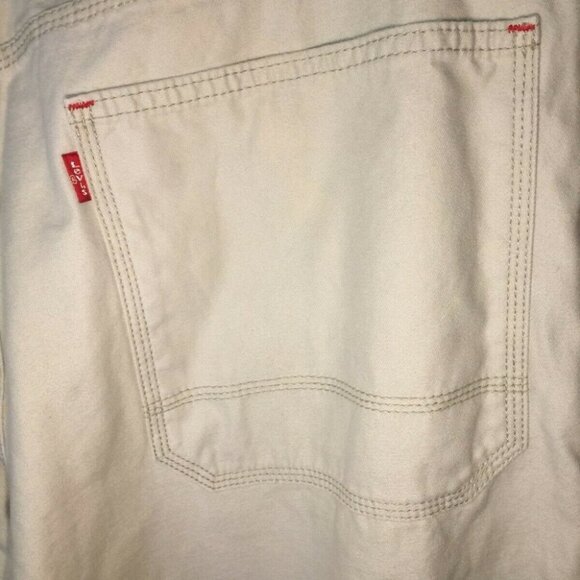 COPY - LEVI'S MEN Worker Pant Tan Straight Jean Men's 36 - Picture 6 of 9